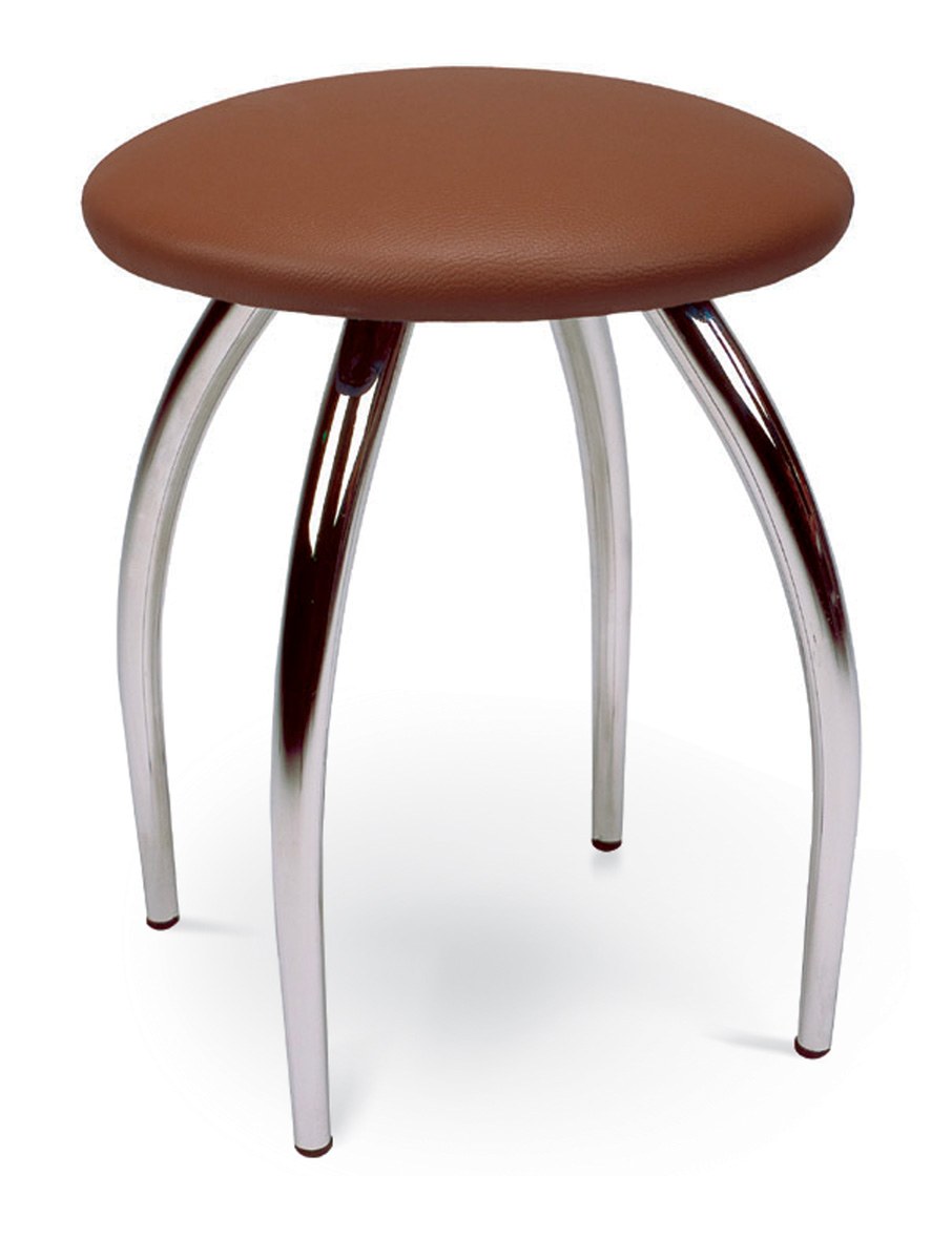 Табурет с хромированными ножками