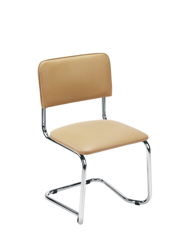 Стул nowy styl Sylwia (Chrome/Beige)