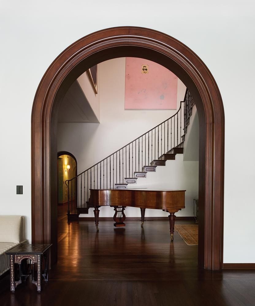 Деревянные арки в интерьере