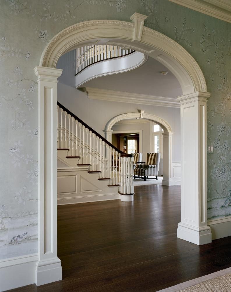 Межкомнатные арки с колоннами