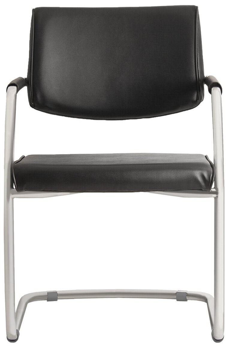 Офисный стул металл искусственная кожа (73 фото)