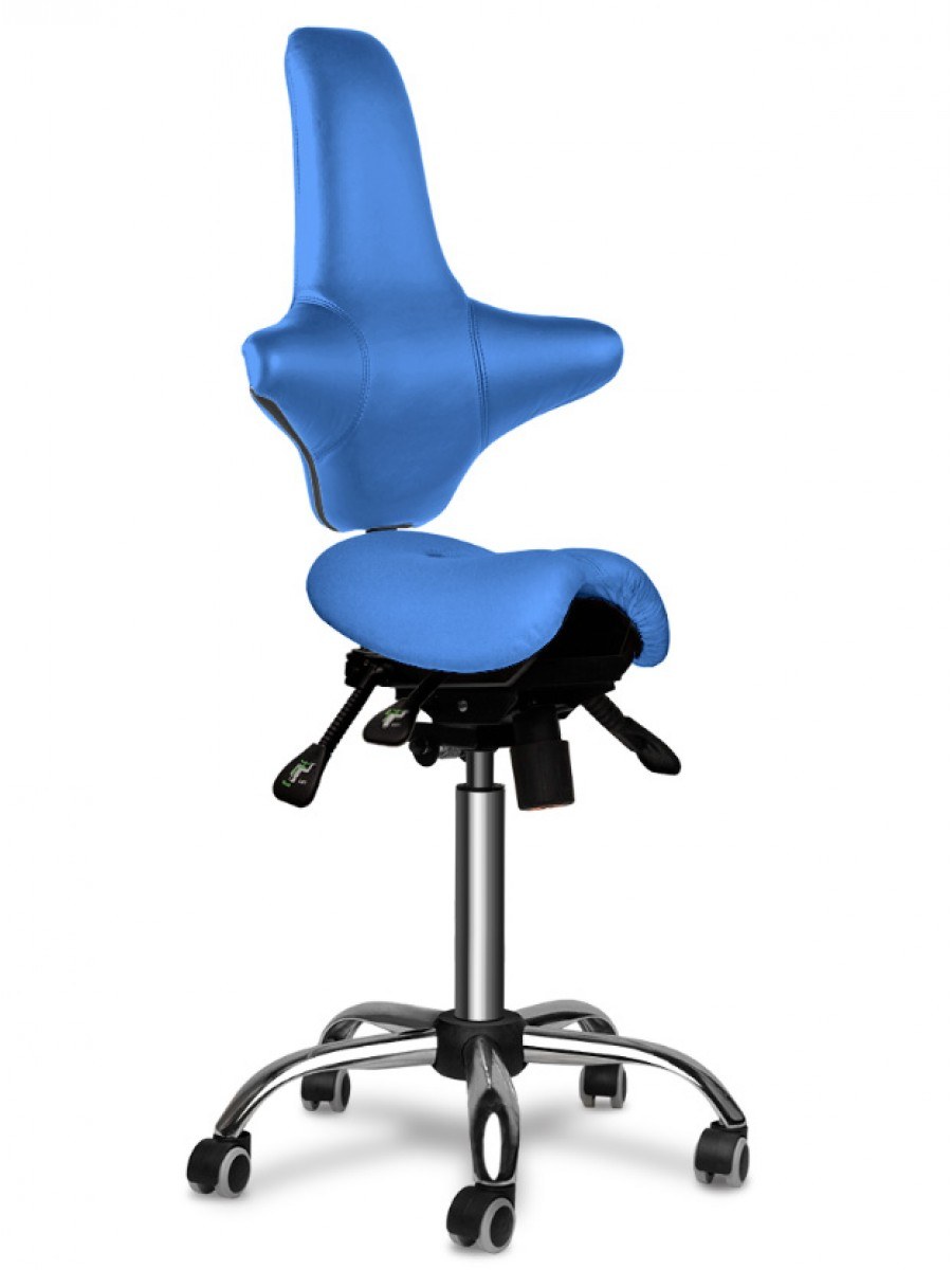 Smartstool s03b стул-седло со спинкой