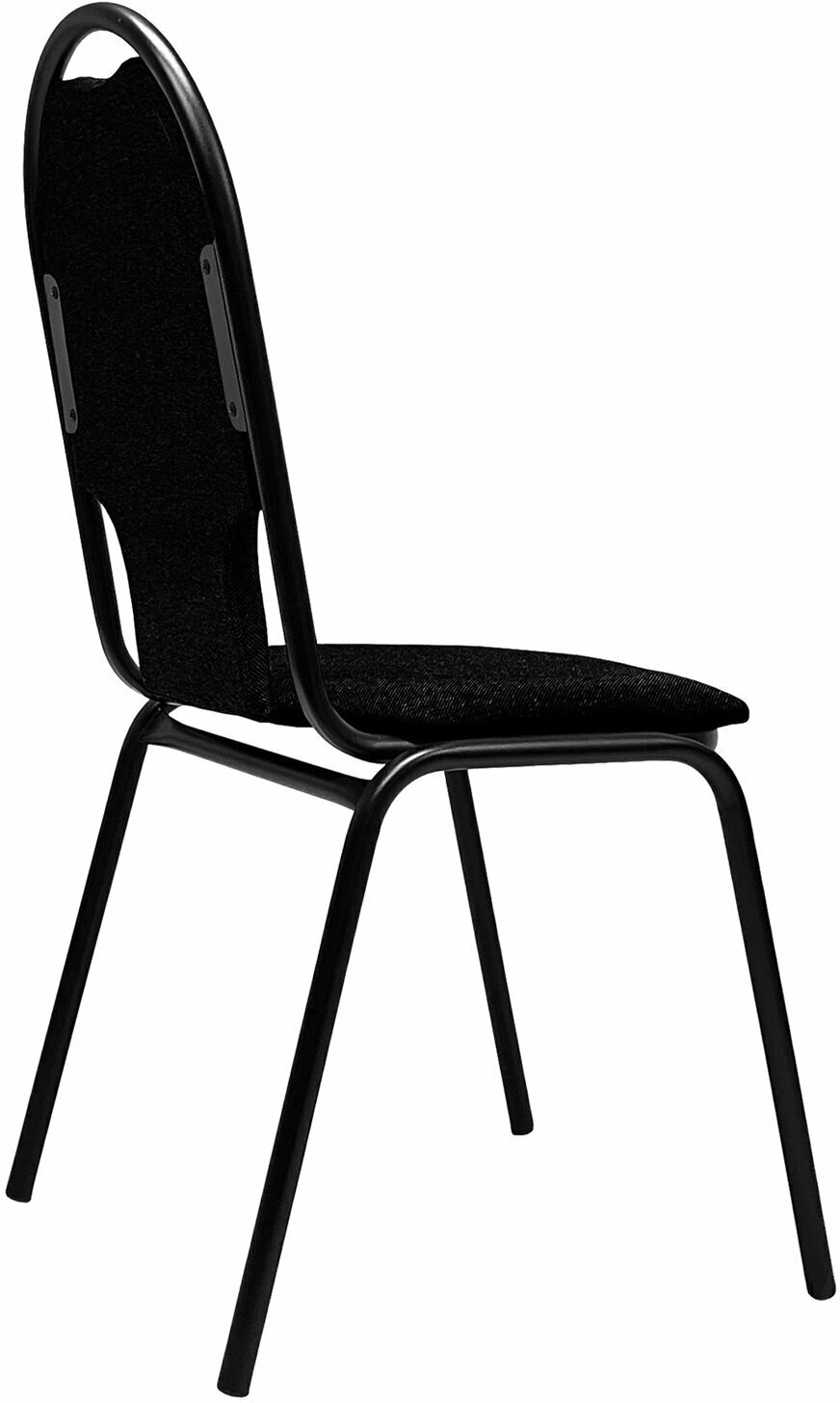 Стул черная ткань каркас черный (75 фото)