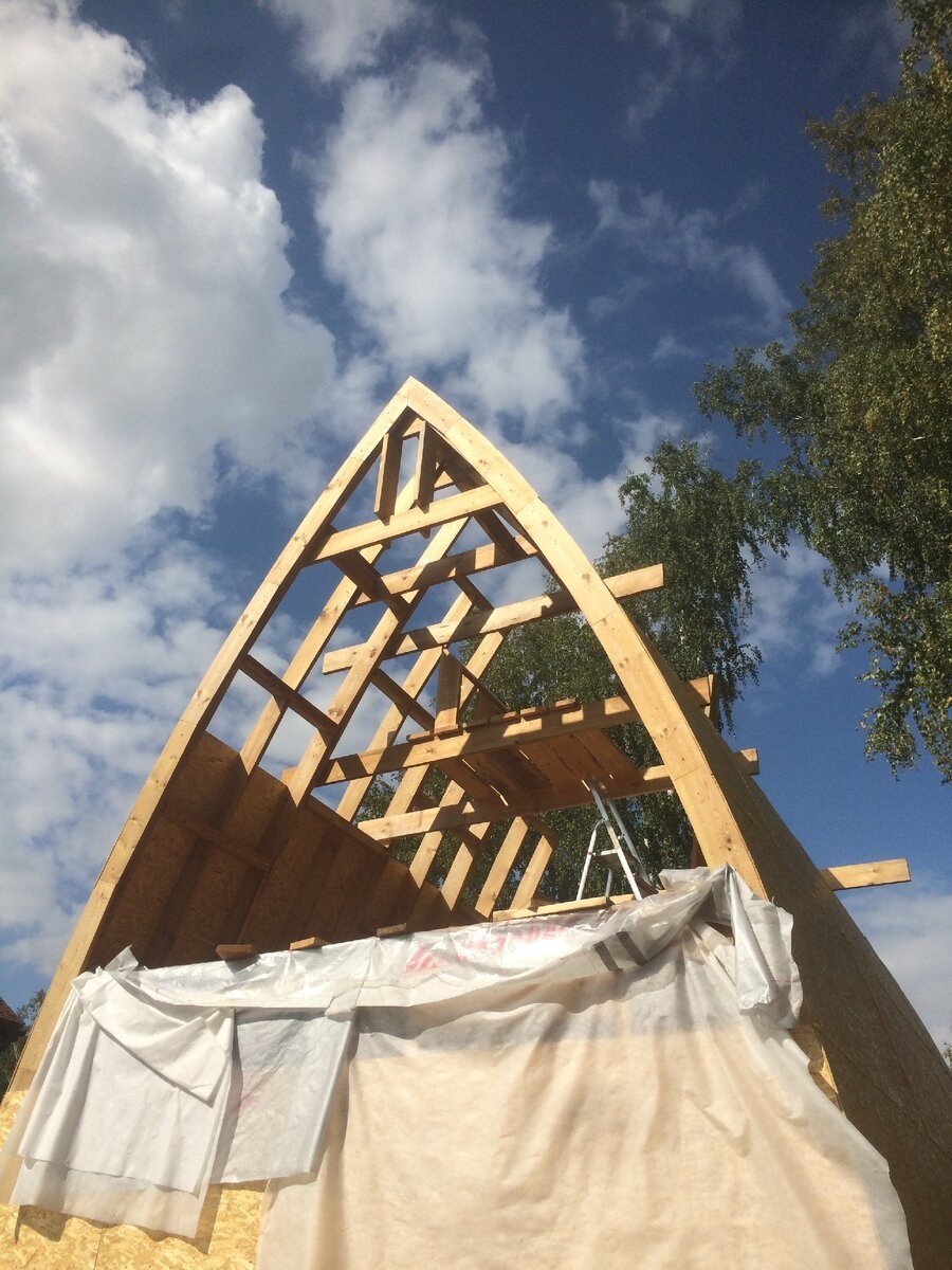 Арочная баня своими руками (76 фото)