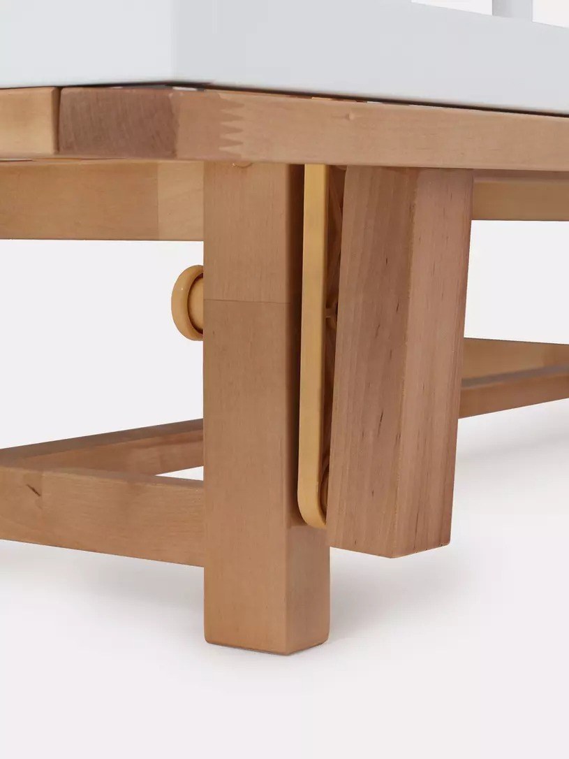 Кроватка Rant Bamboo маятник Moon Grey