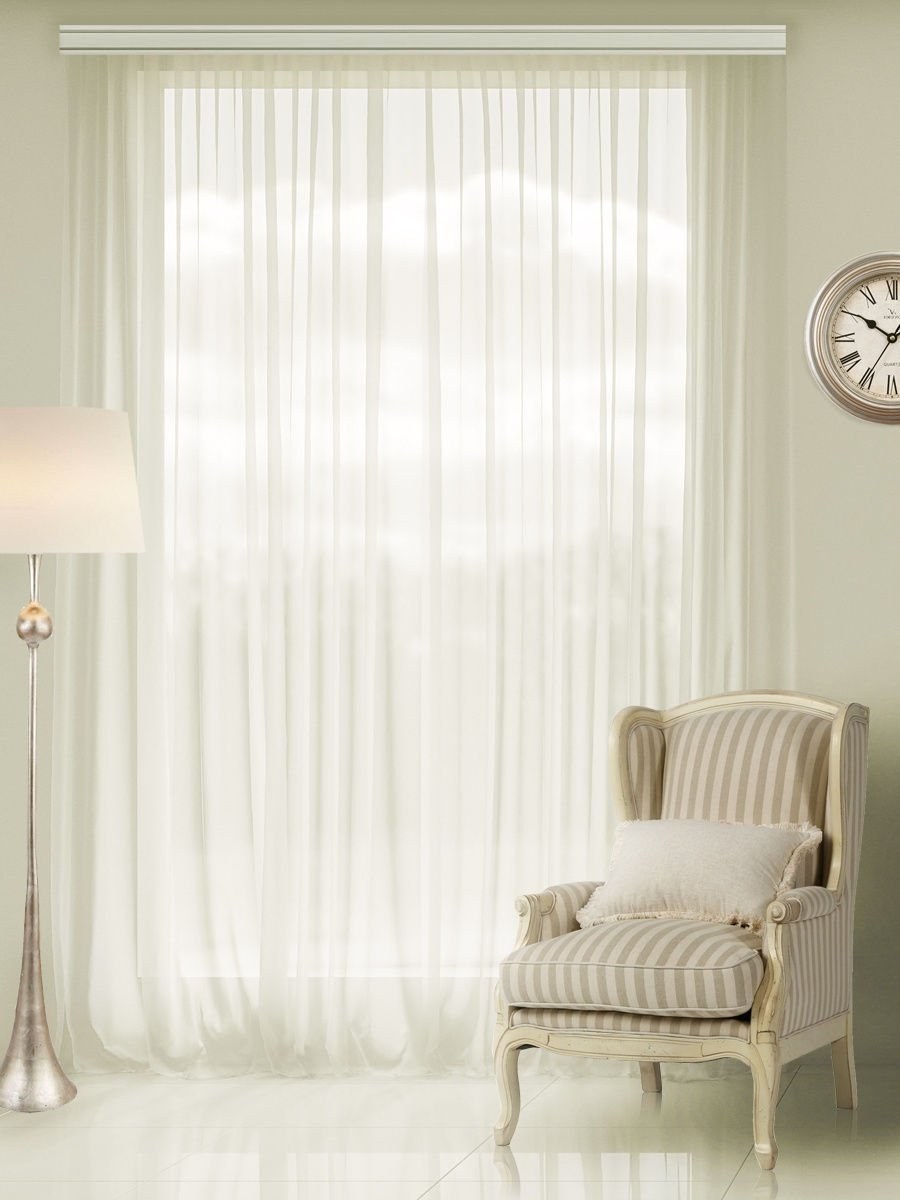 Тюль "вуаль" шампань 300*270