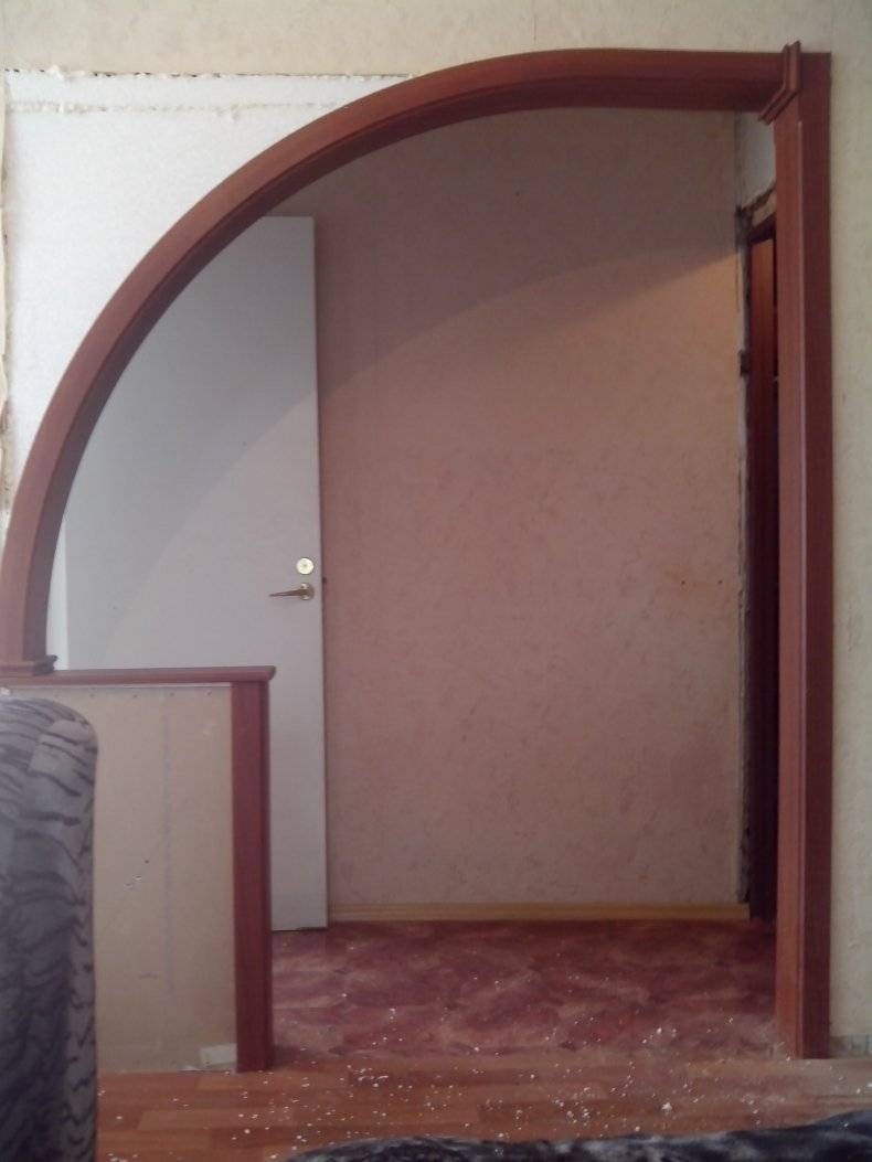 Арка из гипсокартона межкомнатная