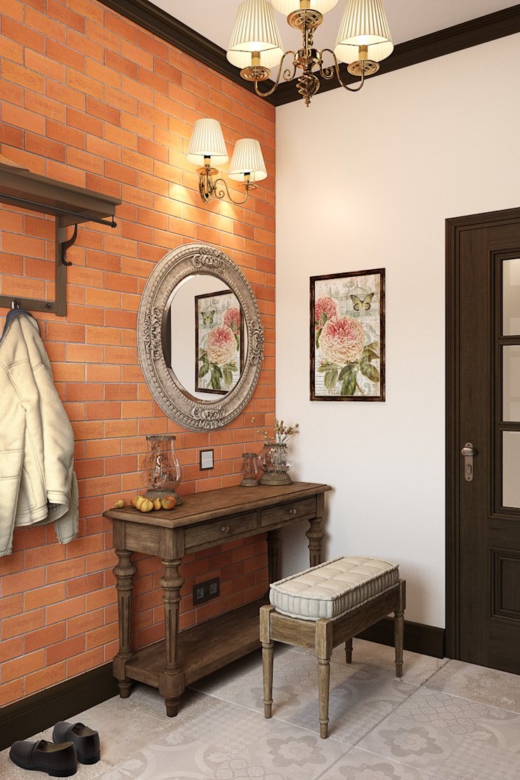 Коридор в стиле Кантри