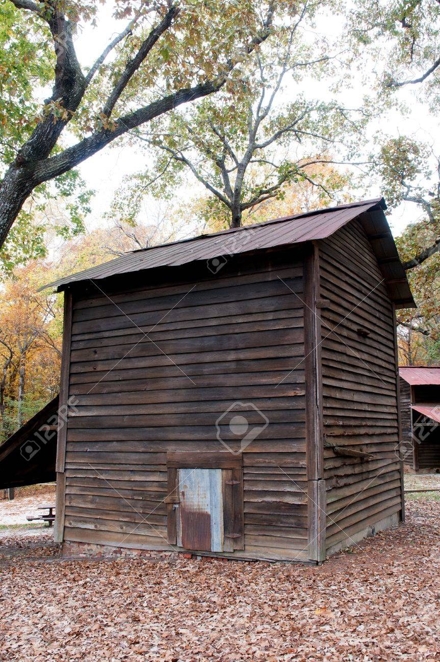Tobacco Curing Barns