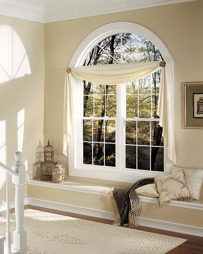 Арочные окна пластиковые