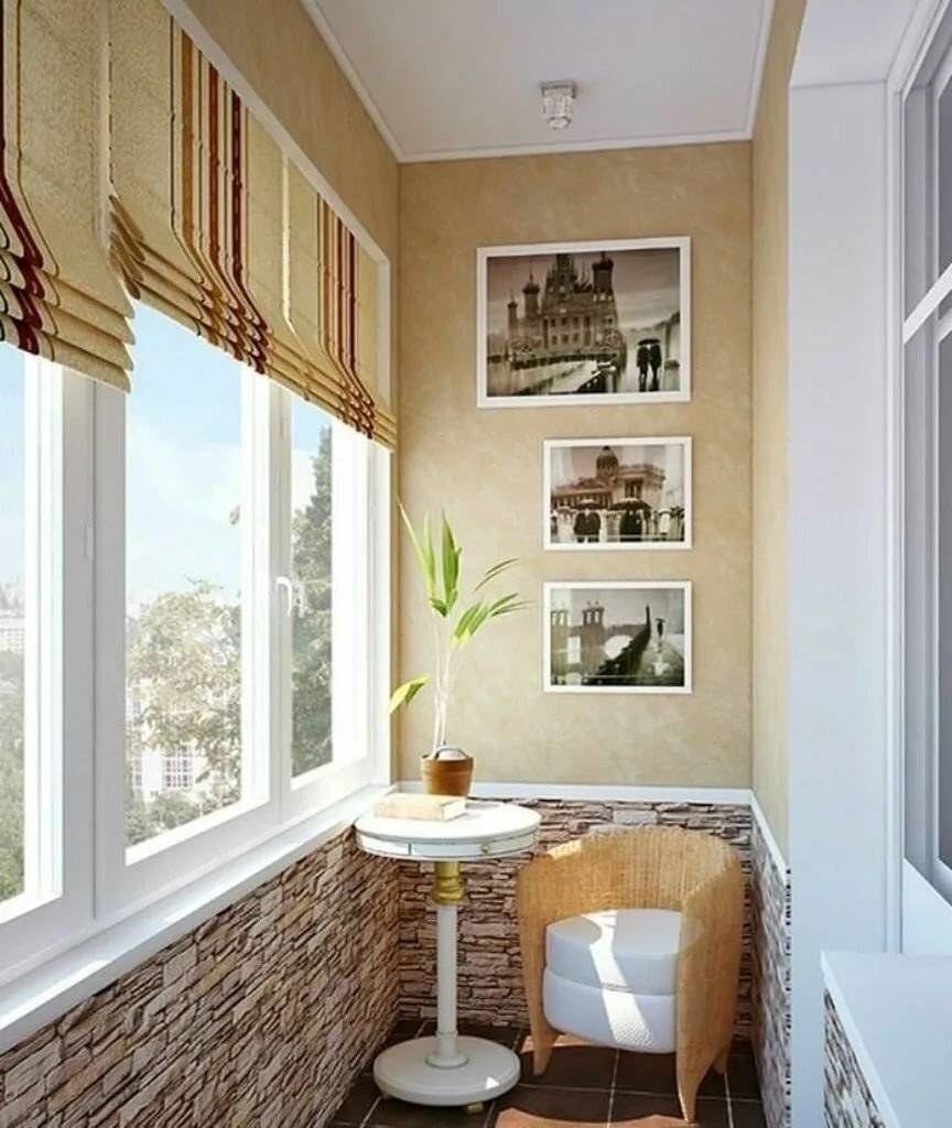 Интерьер лоджии