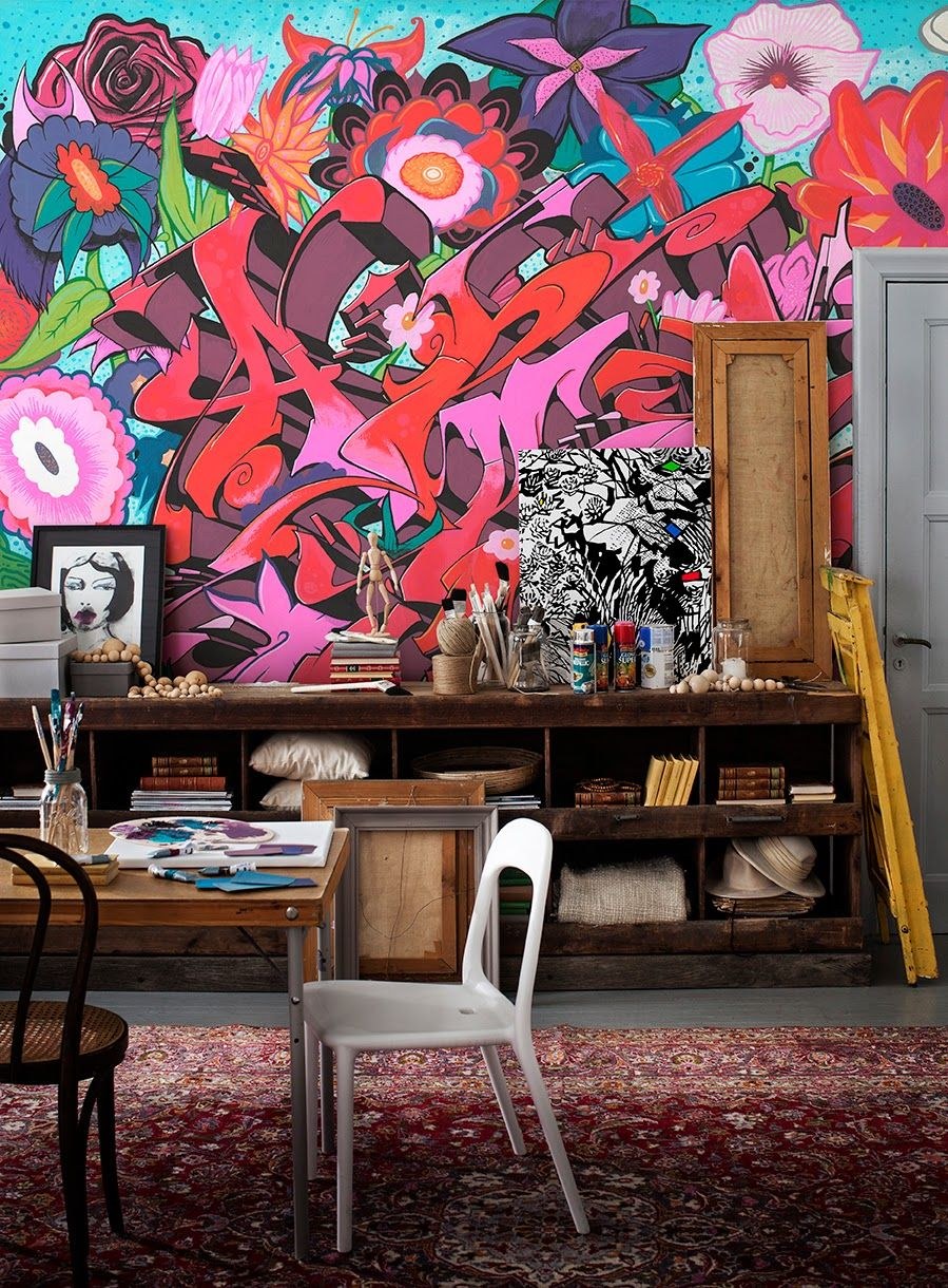 Разрисованные стены