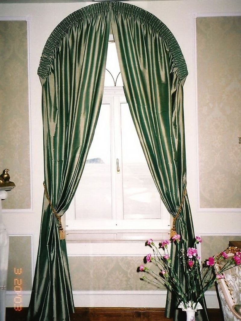 Шторы для арочных оконон