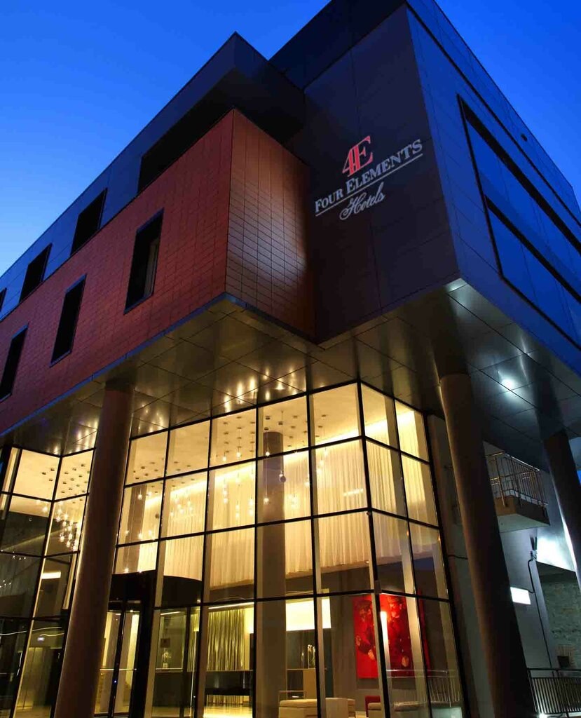 Отель four elements Ekaterinburg фасад