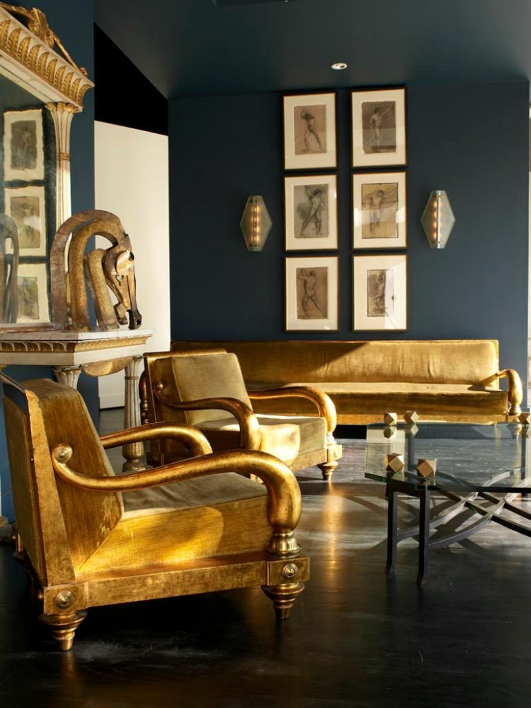 Египетский стиль в интерьере