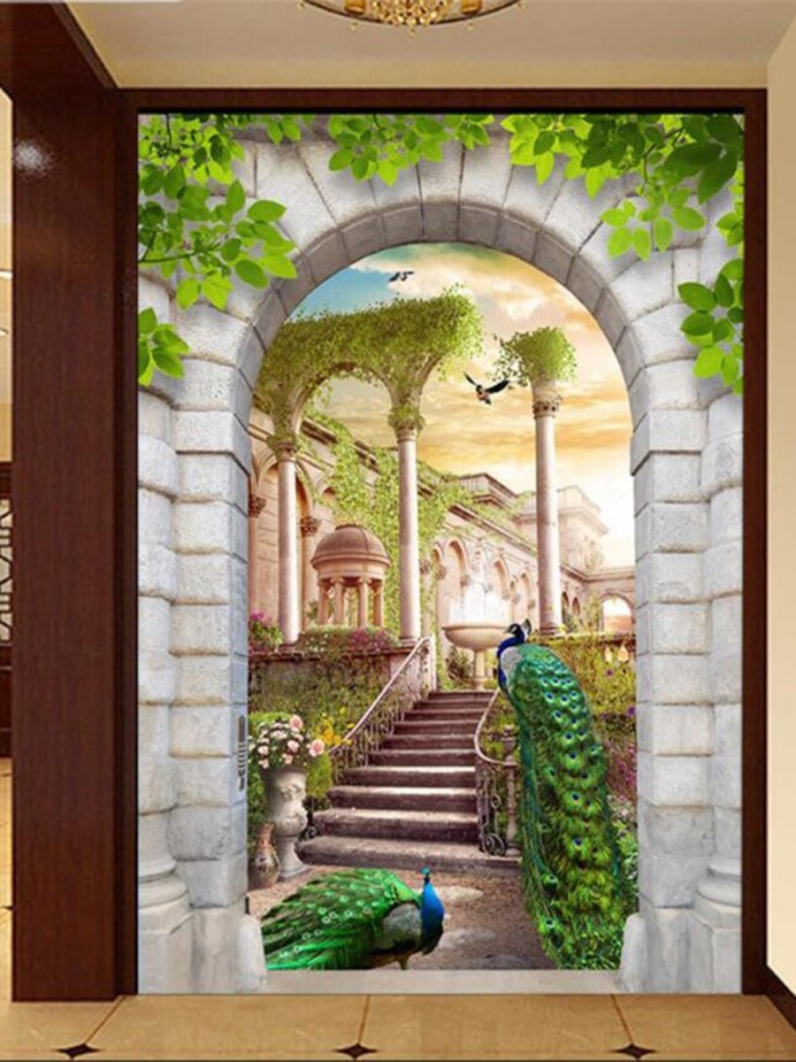 Фреска на стену в прихожую