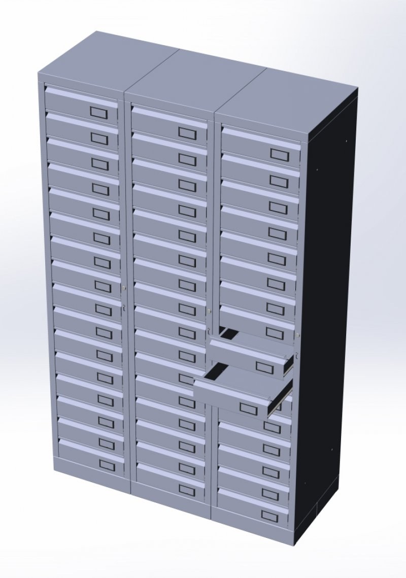 Шкаф для комплектующих и инструментов 18яв ESD