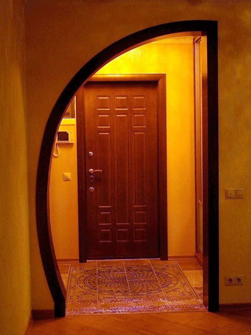 Арка из гипсокартона межкомнатная