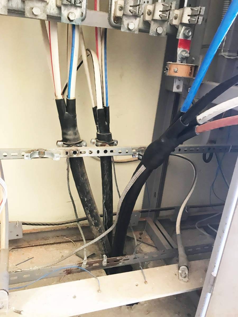 Муфта концевая для кл 0,4 кв 4х95