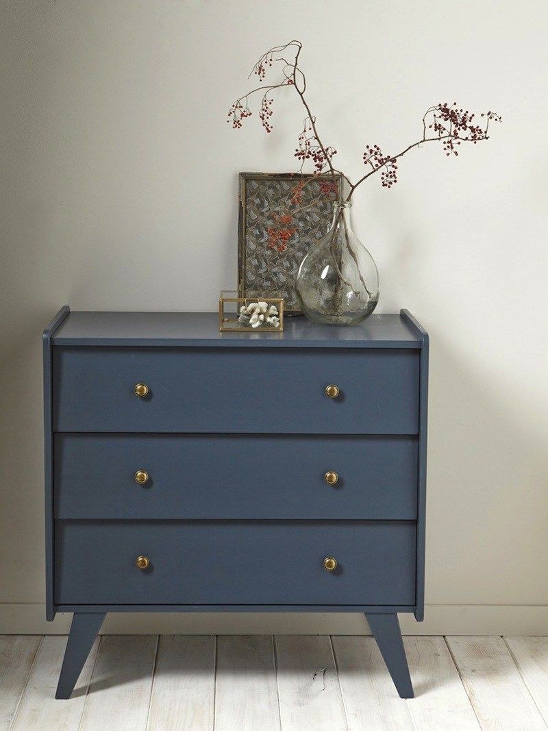 Комод синий