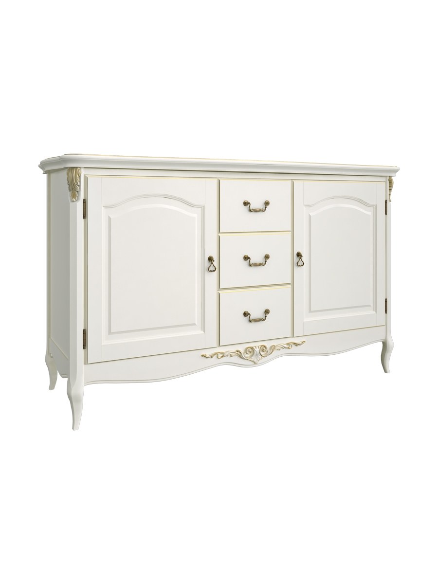 Комод с золотой патиной (73 фото)