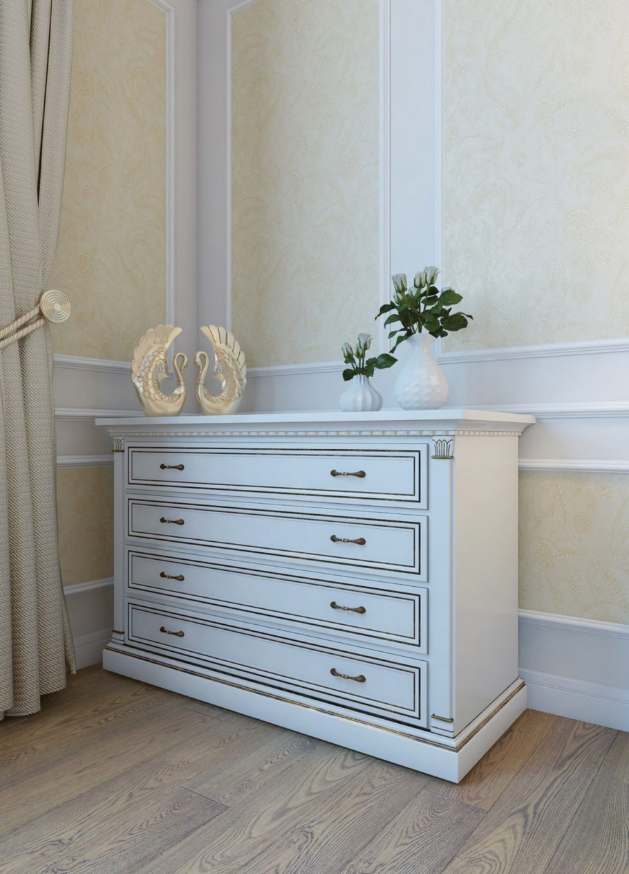 Спальня Венеция белая