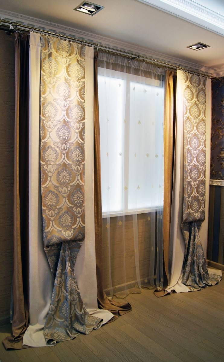 Портьеры с декором