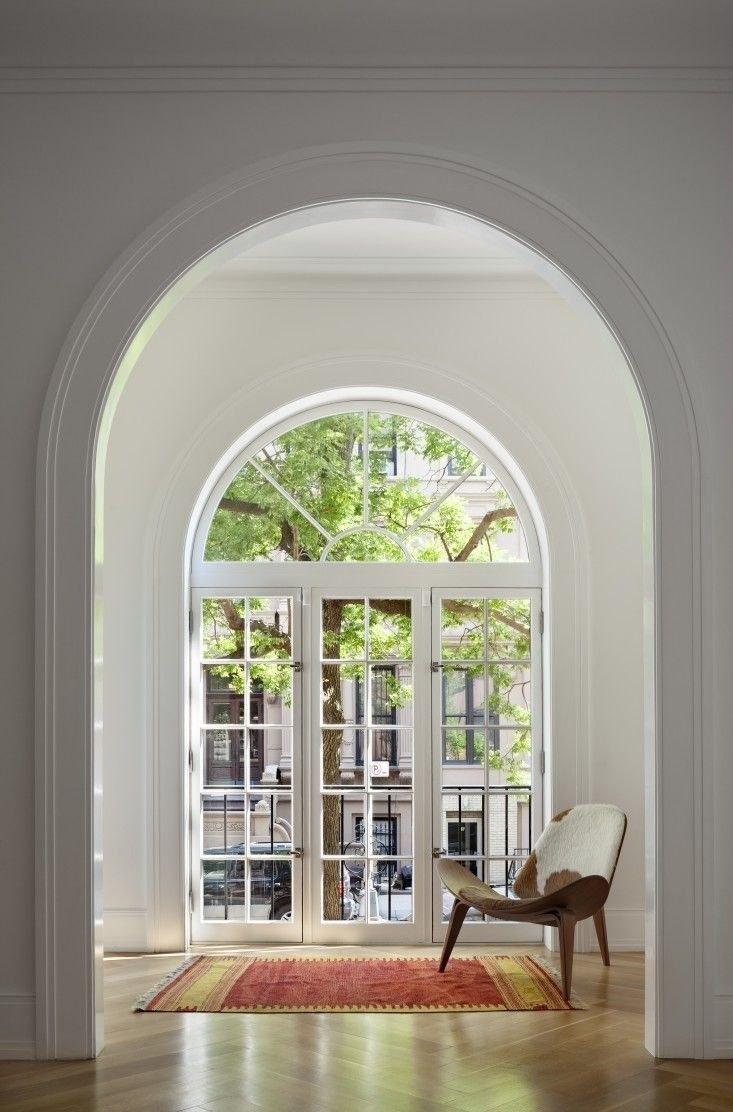 Красивые арочные окна