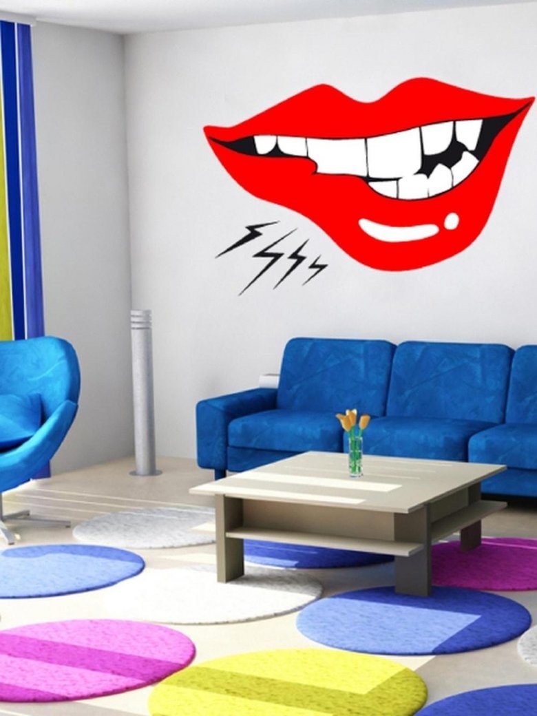 Стиль поп-арт в интерьере