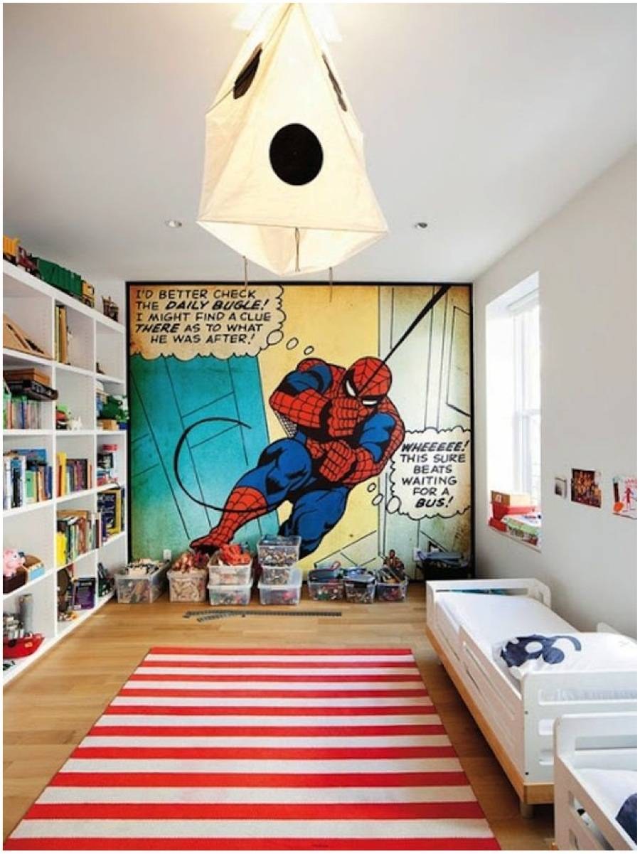 Комната в стиле комиксов