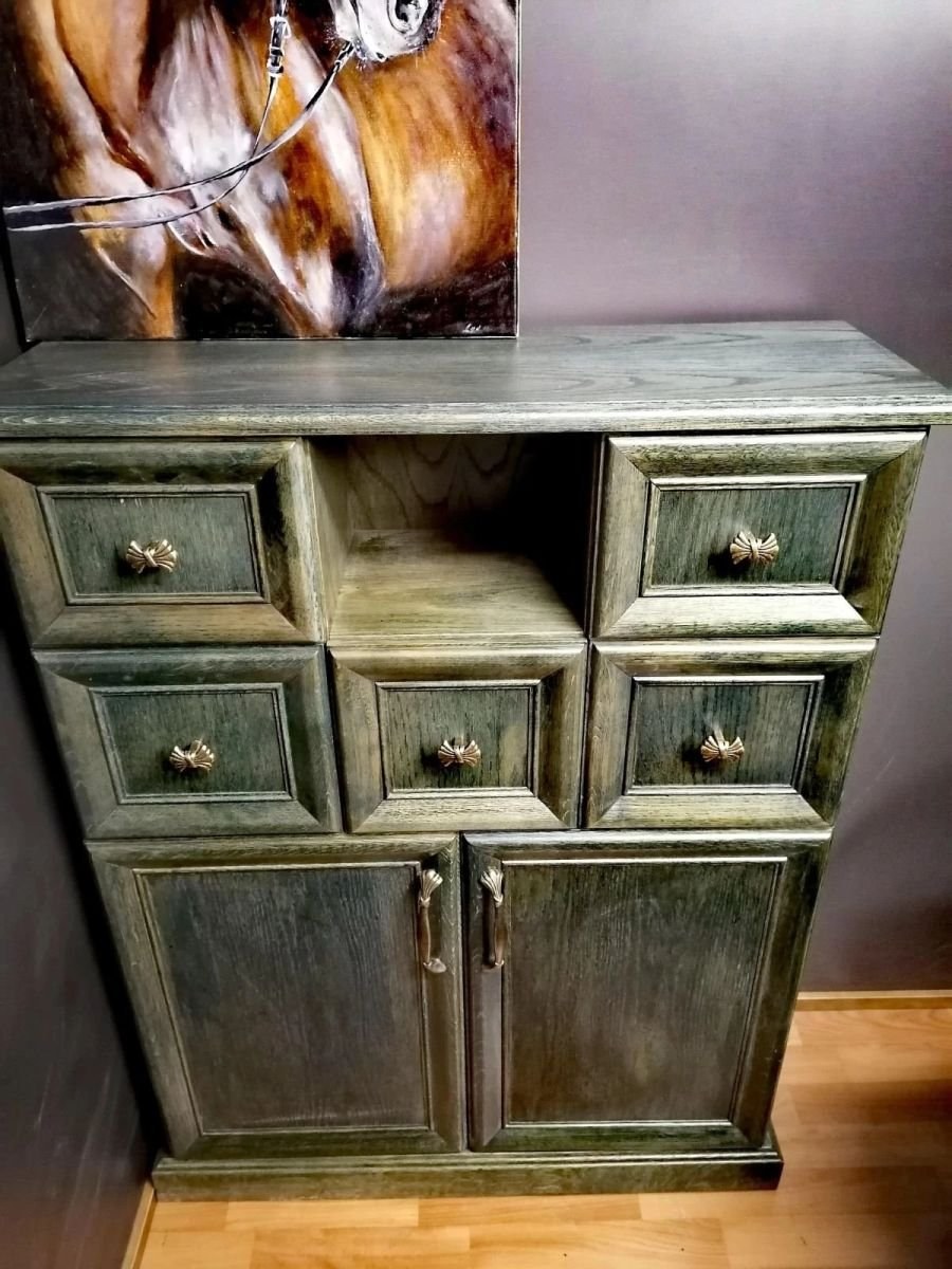 Ретро комод с патиной (74 фото)