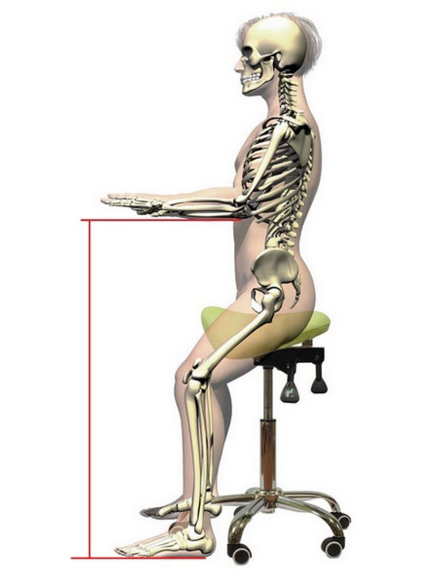 Smartstool s03b стул-седло со спинкой