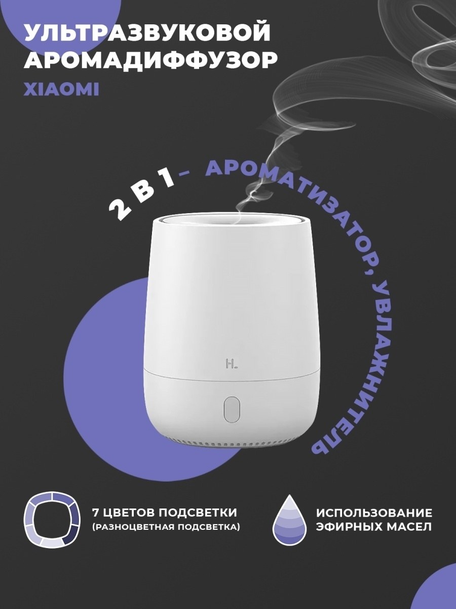 Ароматизатор воздуха Xiaomi hl Aroma Diffuser hl eod01 (белый)