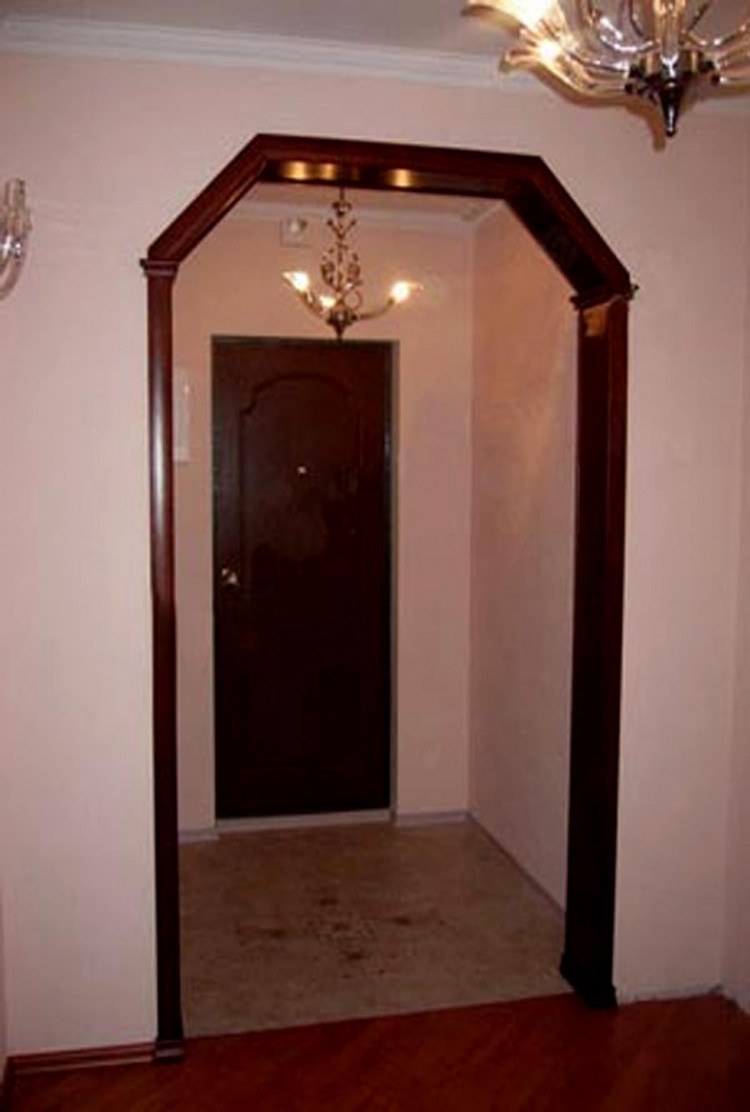 Межкомнатные арки полуарка