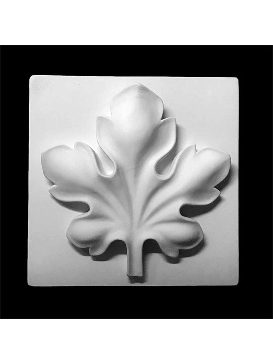 Лист винограда гипс