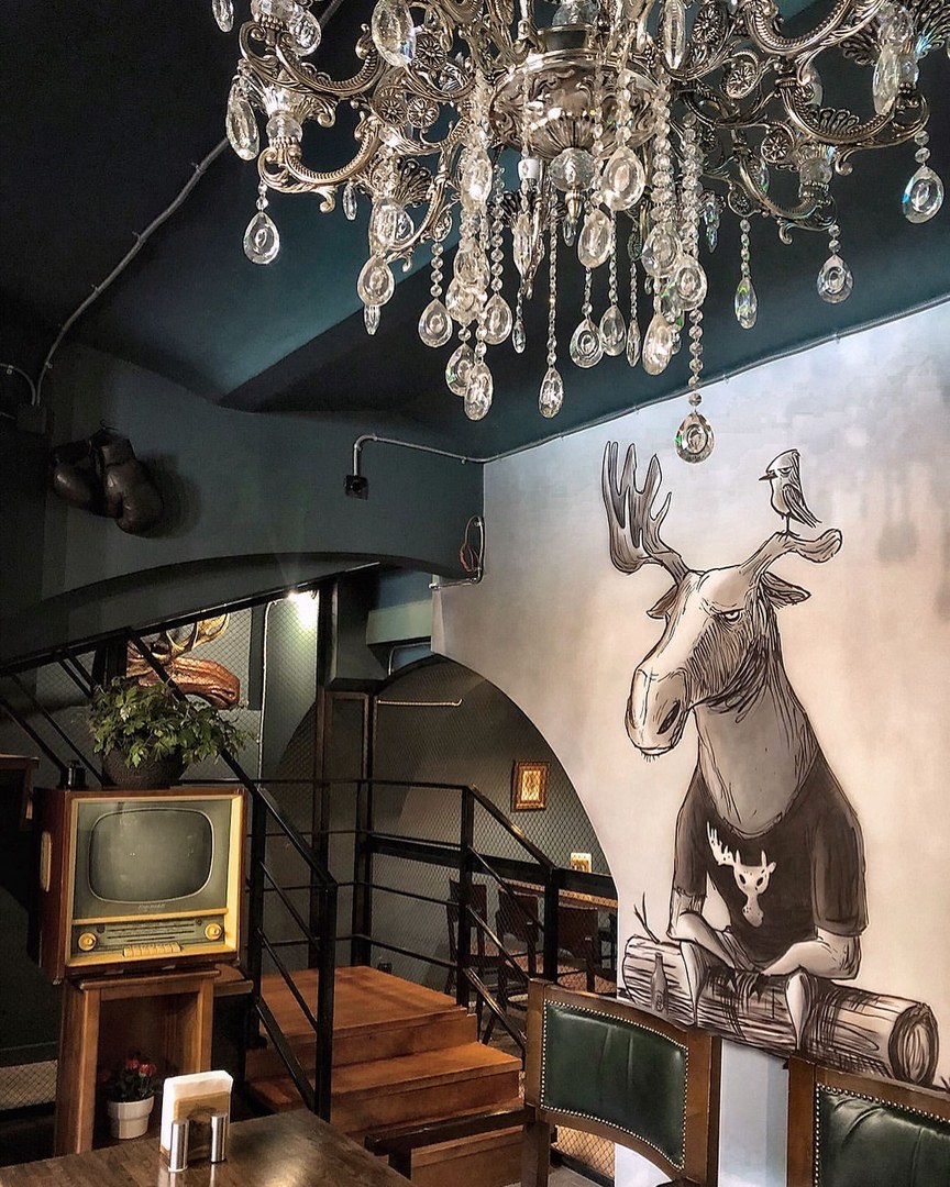 Рога лося бар Орел