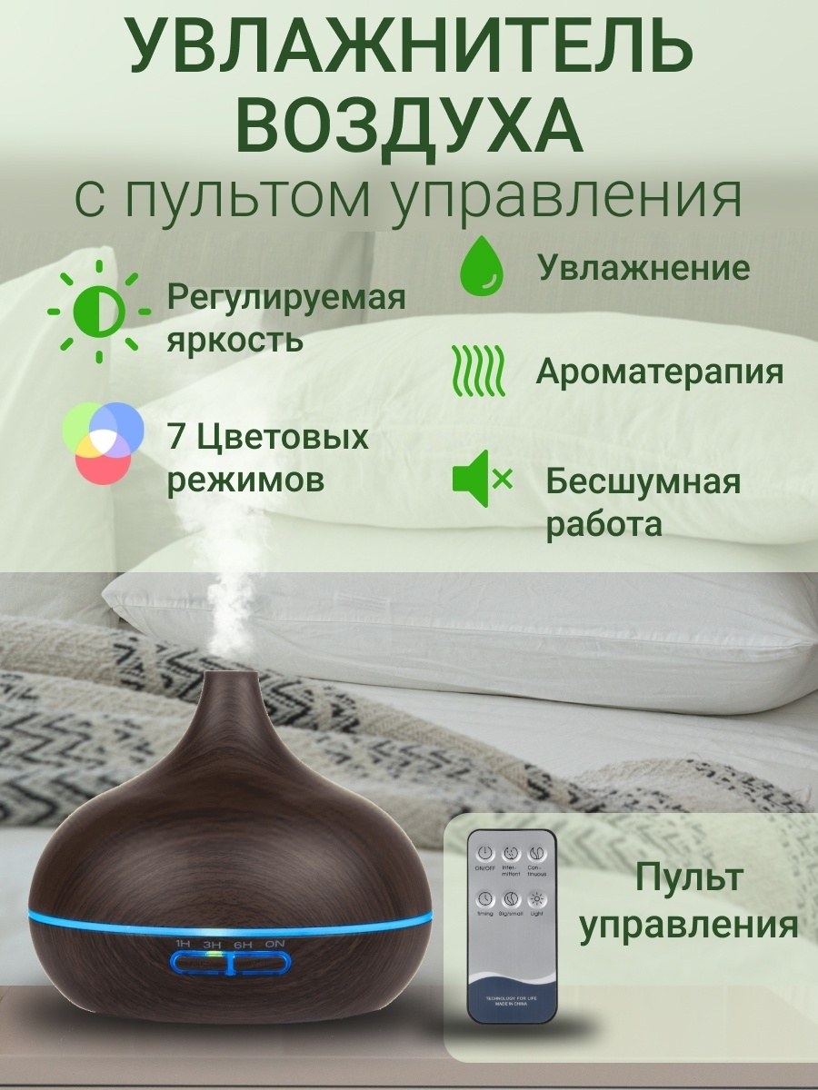 Аромадиффузор с пультом ду (61 фото)
