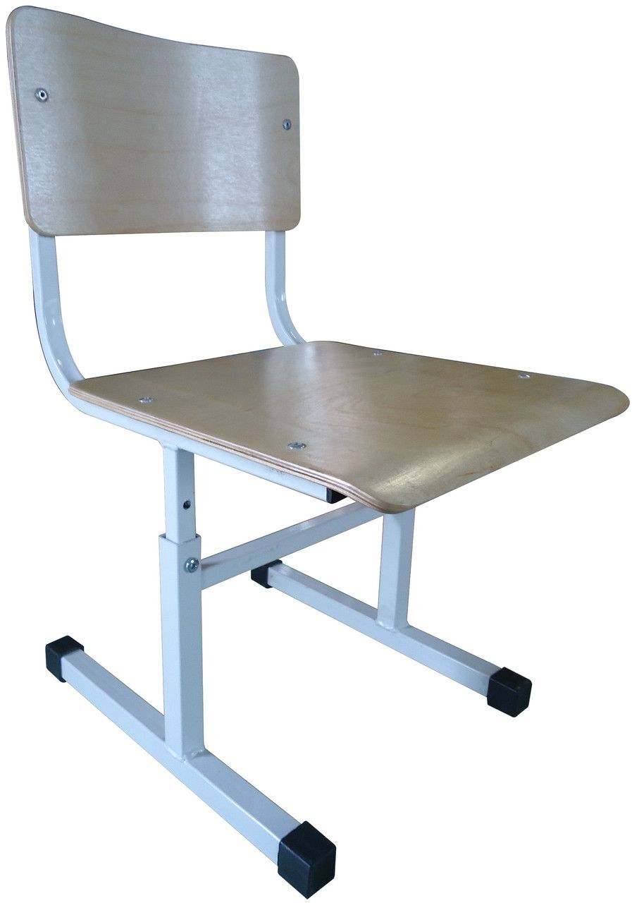 Стул регулируемый детский на металл. Каркасе, гр.1-3 (квадратная труба)