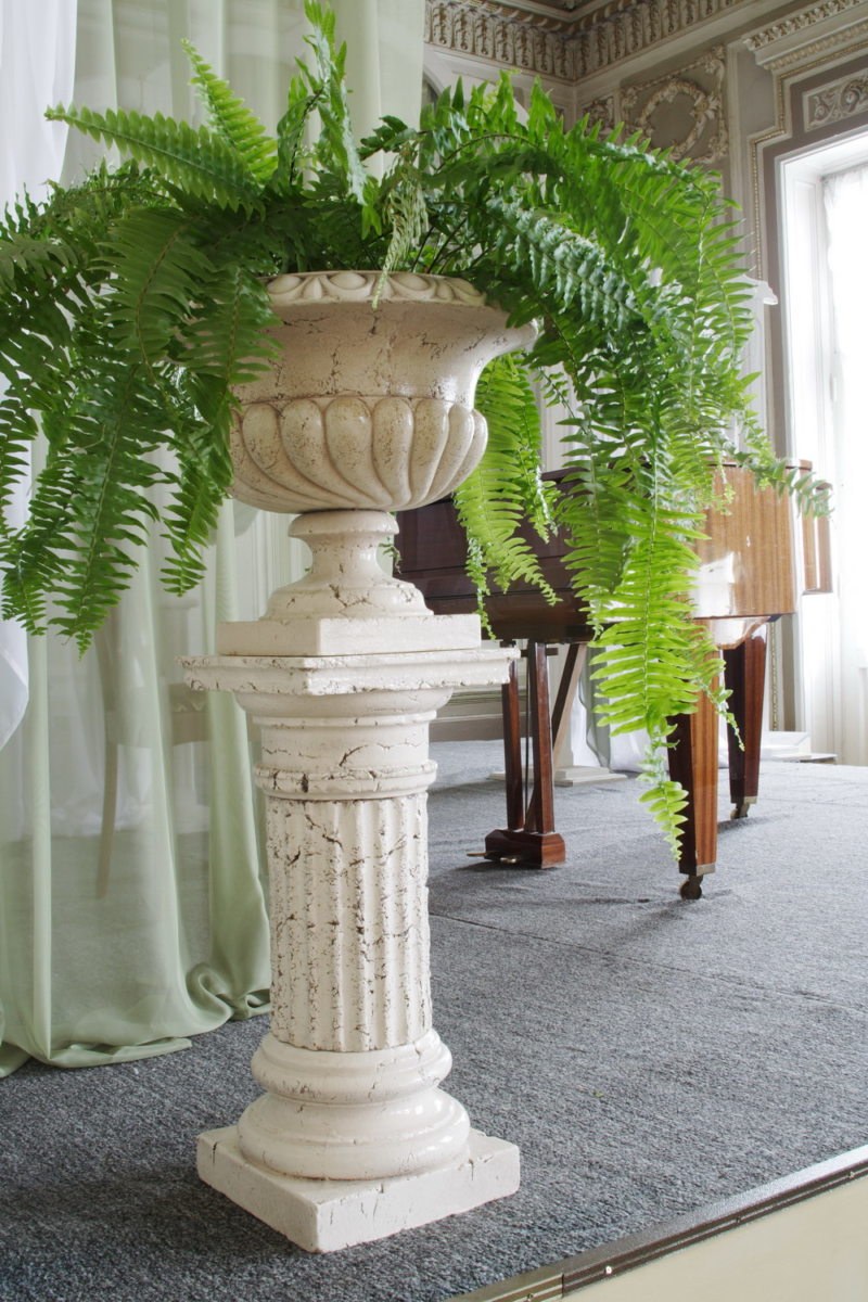 Подставка под цветы ФИТОКЕРАМИКА колонна низкая 1454