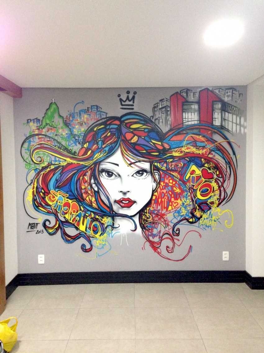 Креативная роспись стен