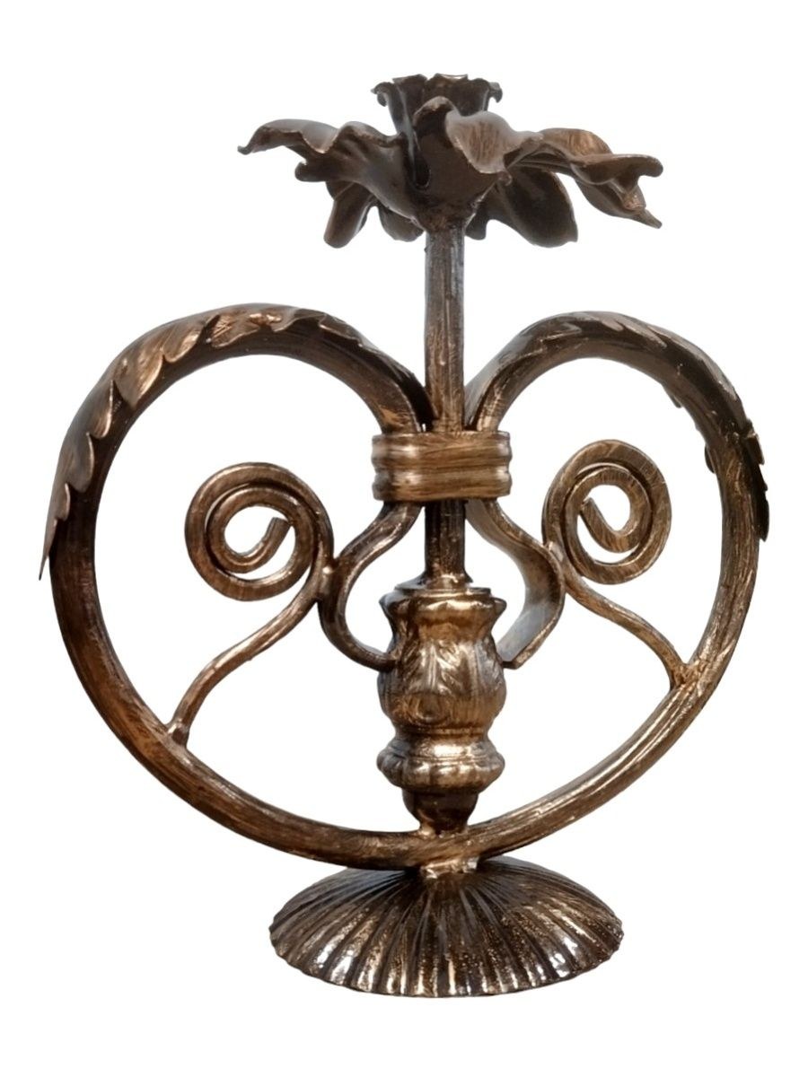 Кованый подсвечник ручной работы (74 фото)