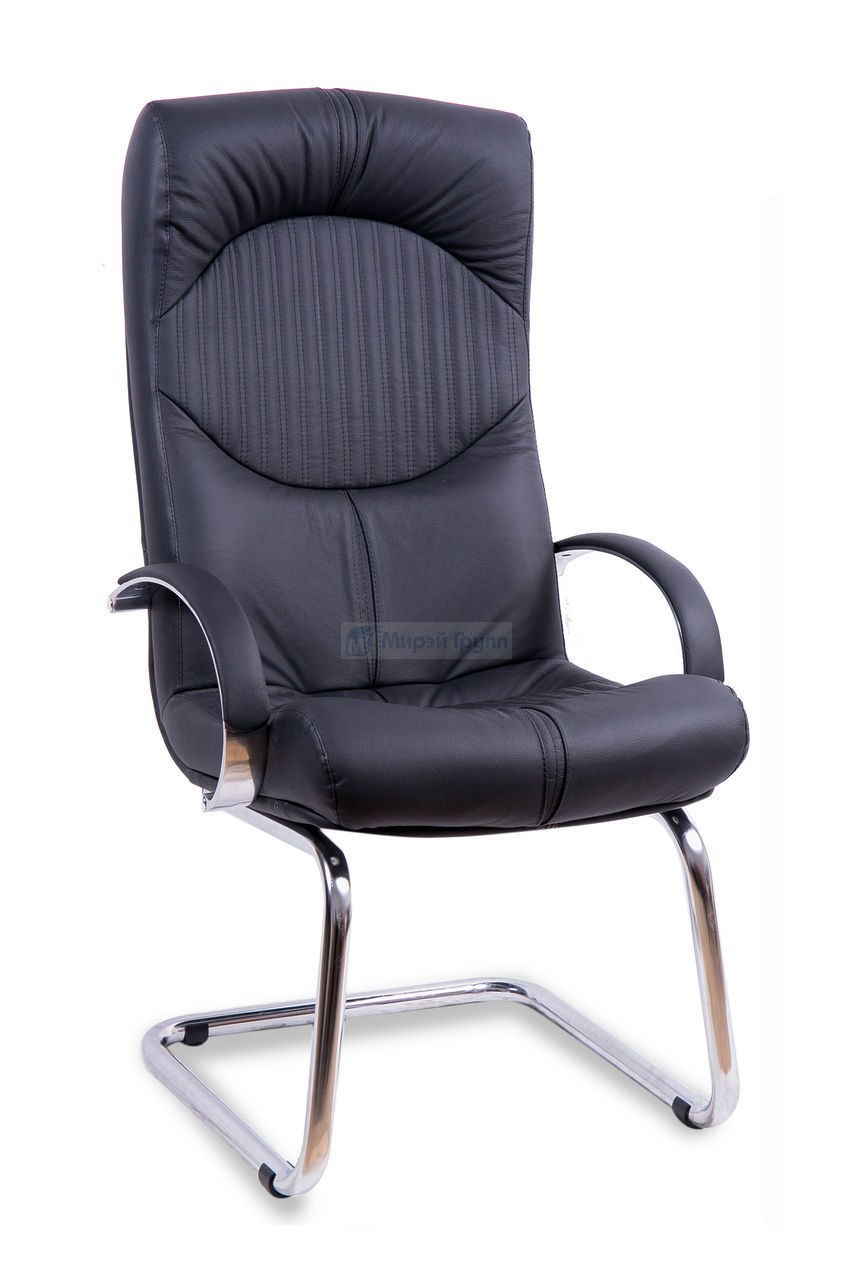 Кресло руководителя Гермес хром