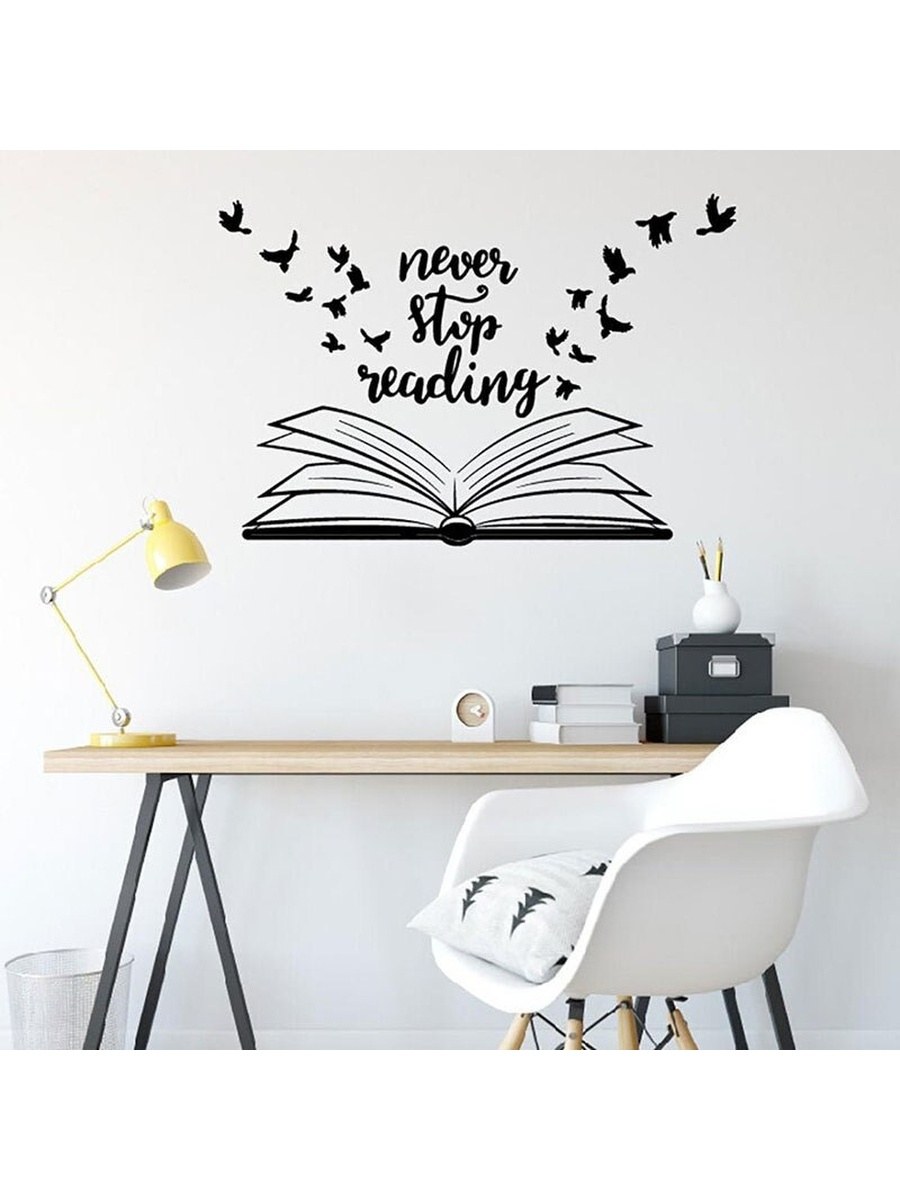 Наклейки на стену кабинет литературы