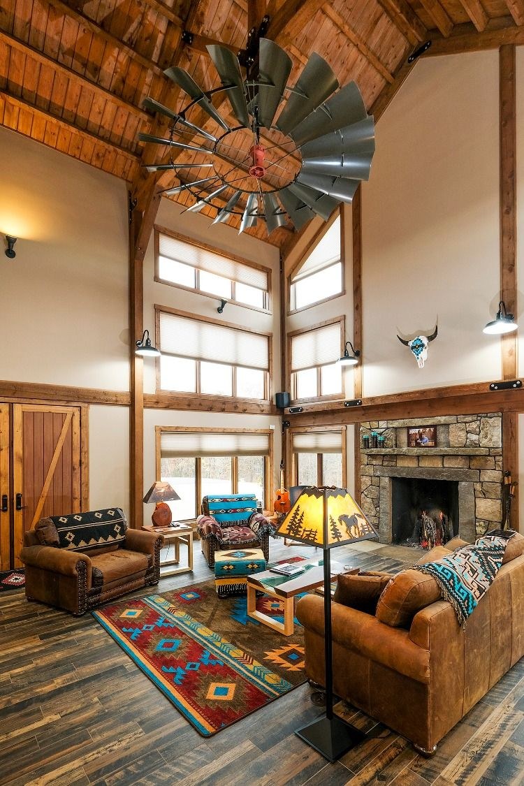 Интерьер в стиле индейцев