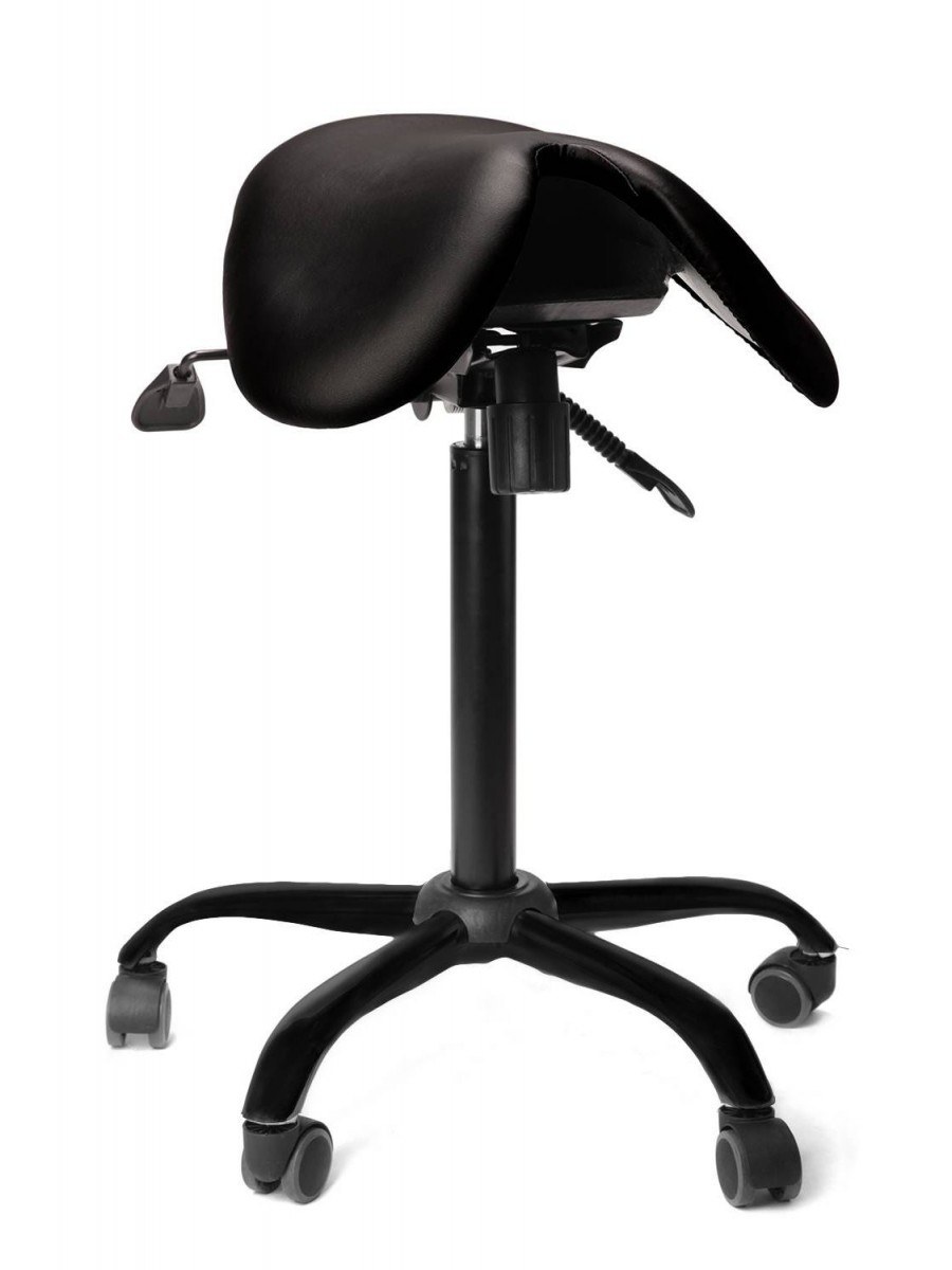 Кресло-седло Gravitonus EZSOLO, экокожа, коричневый