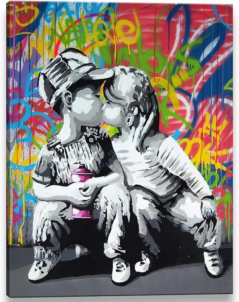 Бэнкси Love граффити