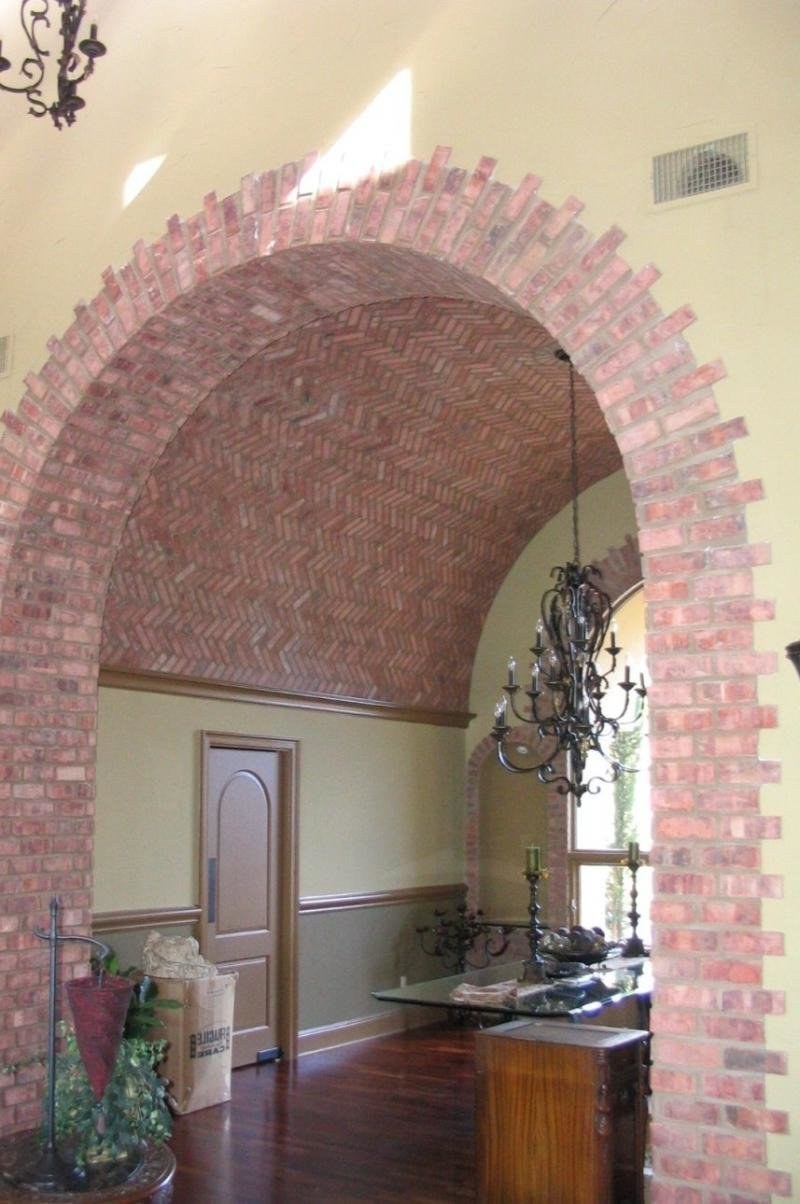 Отделка арки