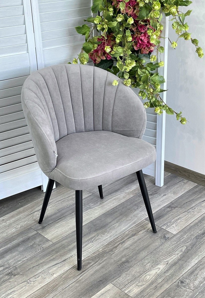 Стул зефир Premier 17 лайм, велюр / черный каркас m-City