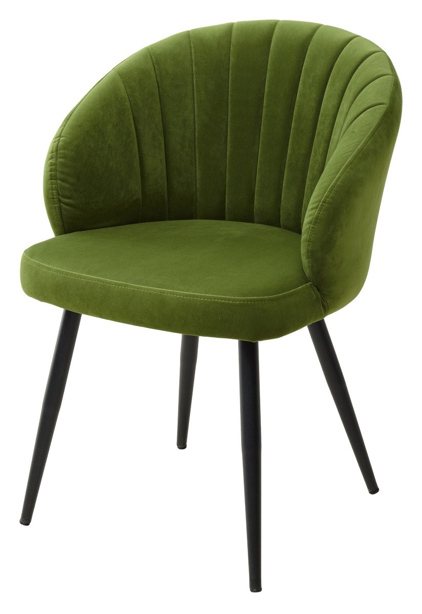 Стул зефир Premier 17 лайм, велюр / черный каркас m-City