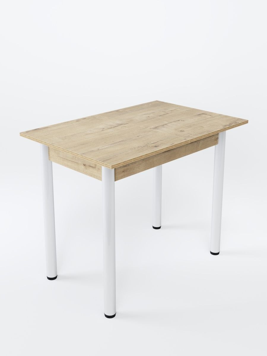 Стол кухонный трансформер белый (67 фото)